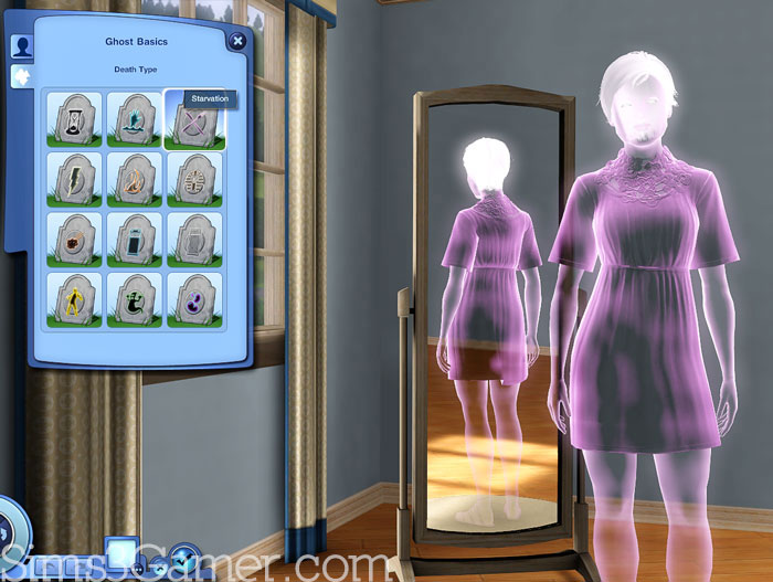 The-Sims-3-Supernatural-Starvation-Death-Ghost